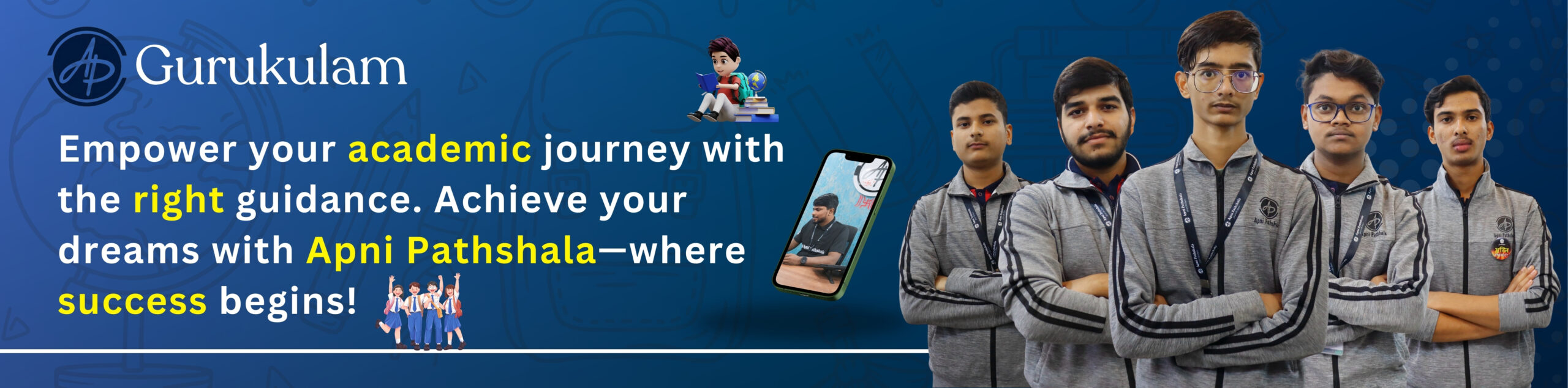 Empower your academic journey with the right guidance. Achieve your dreams with Apni Pathshala—where s